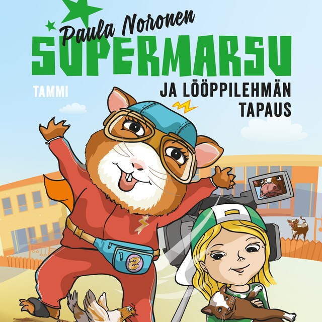Book cover for Supermarsu ja lööppilehmän tapaus