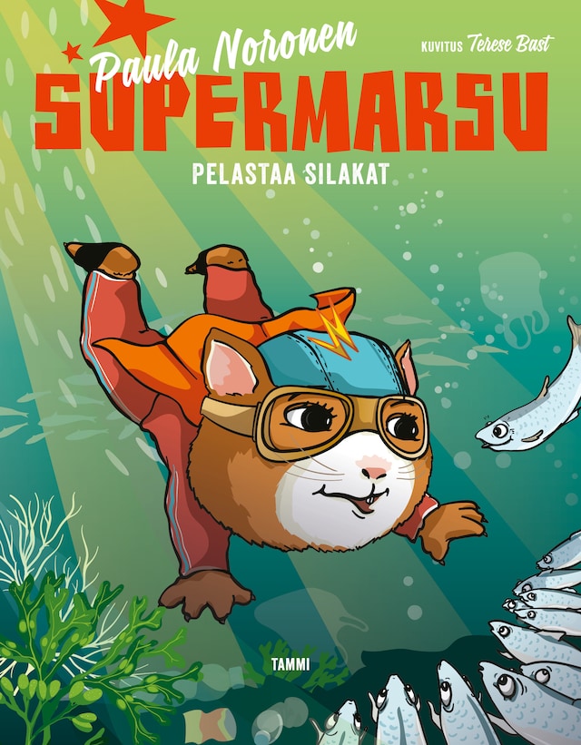 Book cover for Supermarsu pelastaa silakat