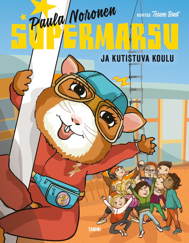 Book cover for Supermarsu ja kutistuva koulu