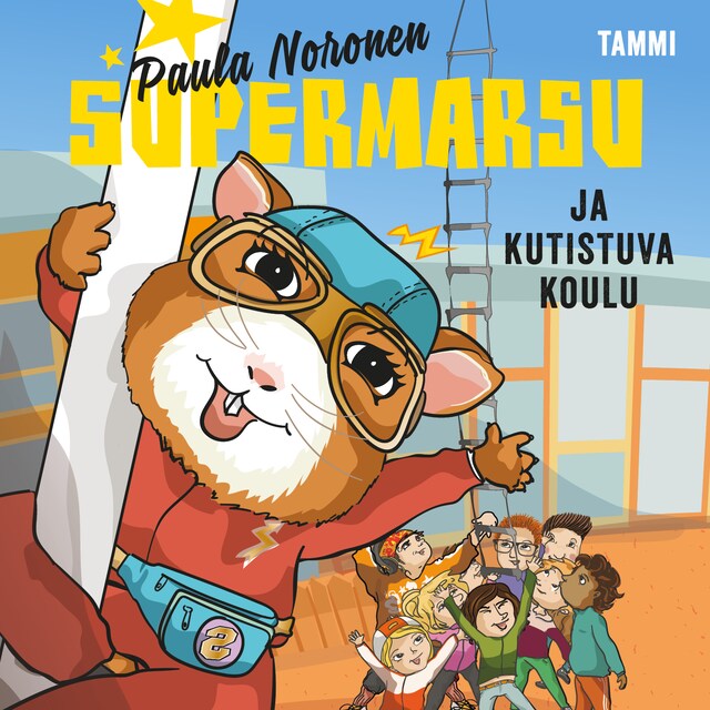 Book cover for Supermarsu ja kutistuva koulu
