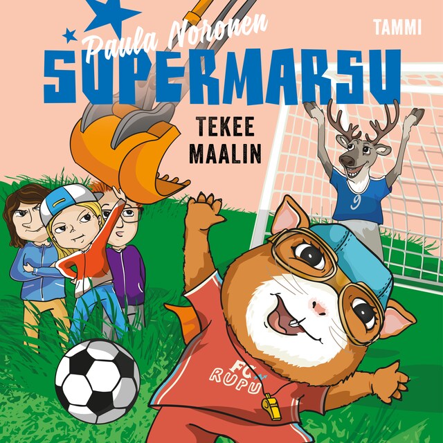 Book cover for Supermarsu tekee maalin