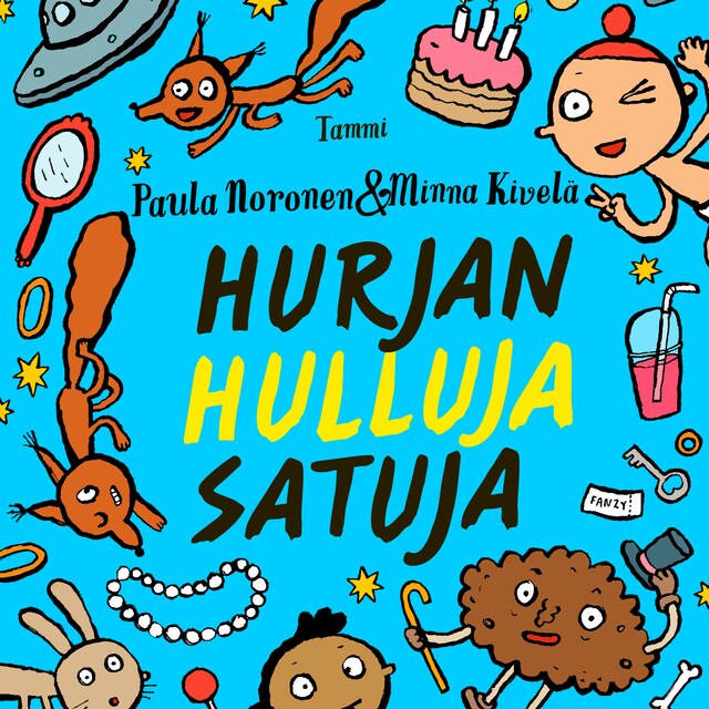 Buchcover für Hurjan hulluja satuja