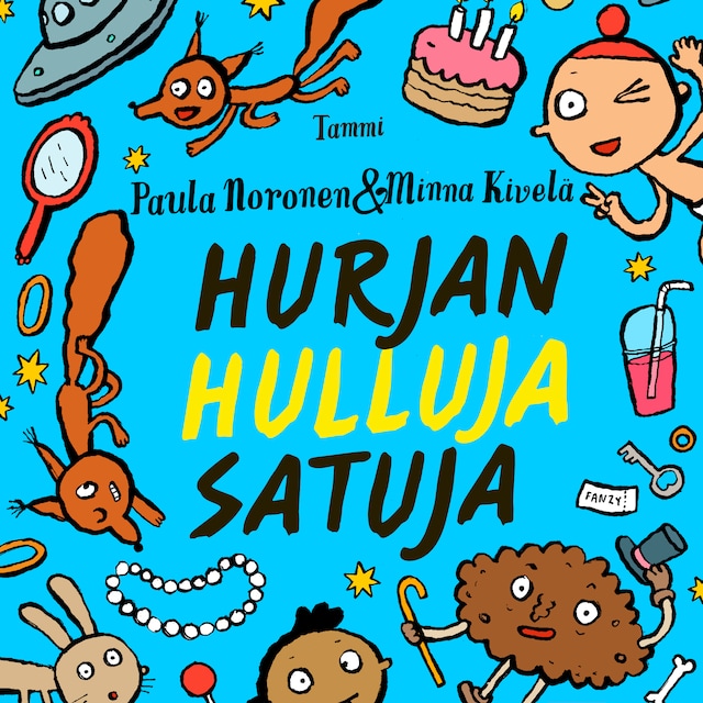 Kirjankansi teokselle Hurjan hulluja satuja