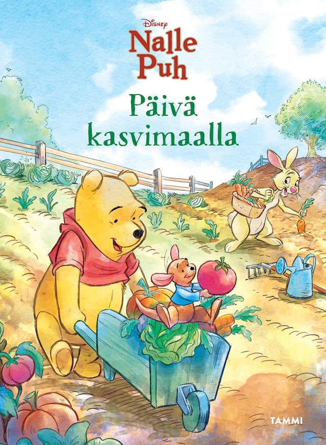 Kirjankansi teokselle Disney. Nalle Puh. Päivä kasvimaalla (e-äänikirja)