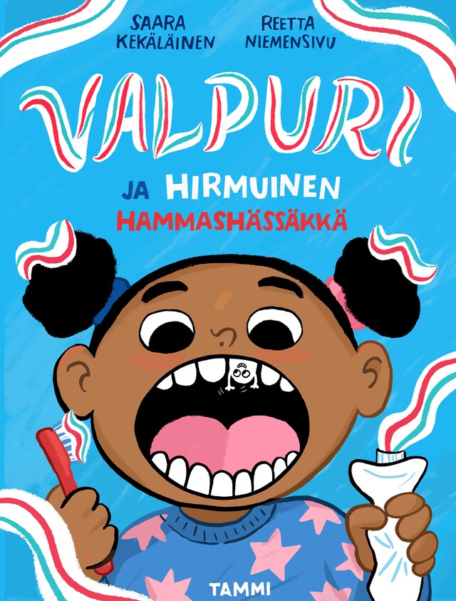 Portada de libro para Valpuri ja hirmuinen hammashässäkkä (e-äänikirja)