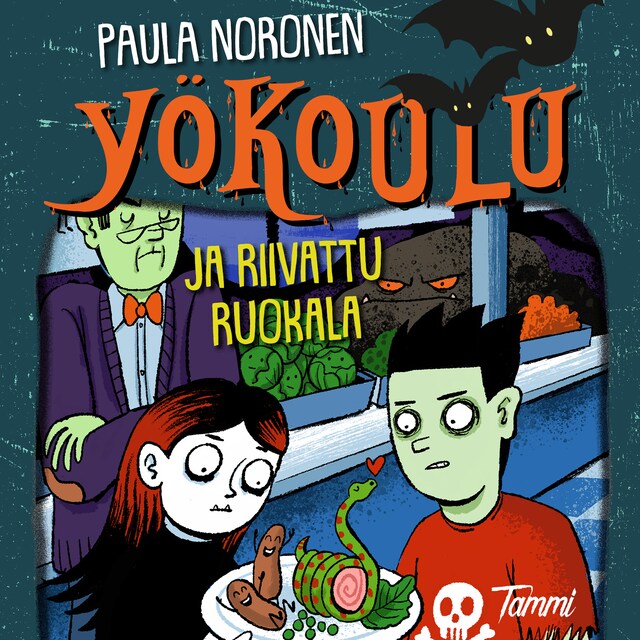 Boekomslag van Yökoulu ja riivattu ruokala