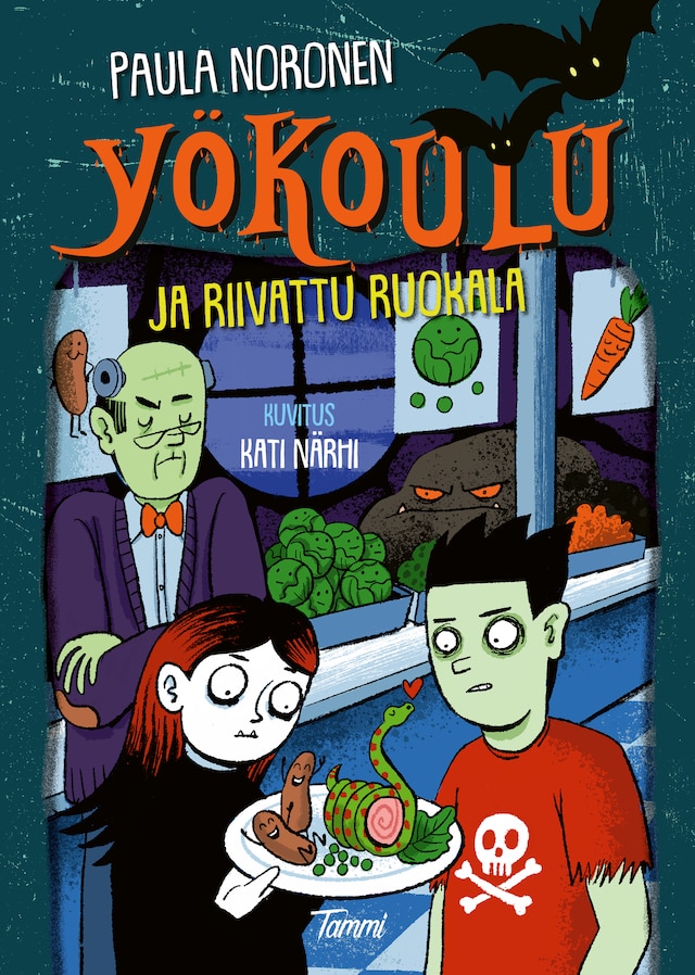 Book cover for Yökoulu ja riivattu ruokala (e-äänikirja)