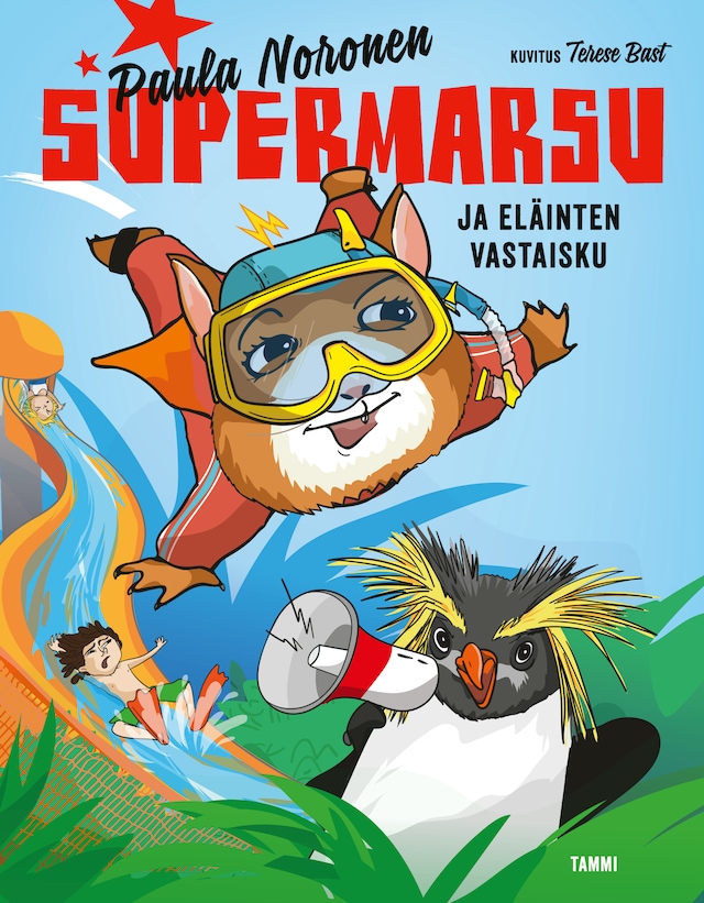 Book cover for Supermarsu ja eläinten vastaisku (e-äänikirja)