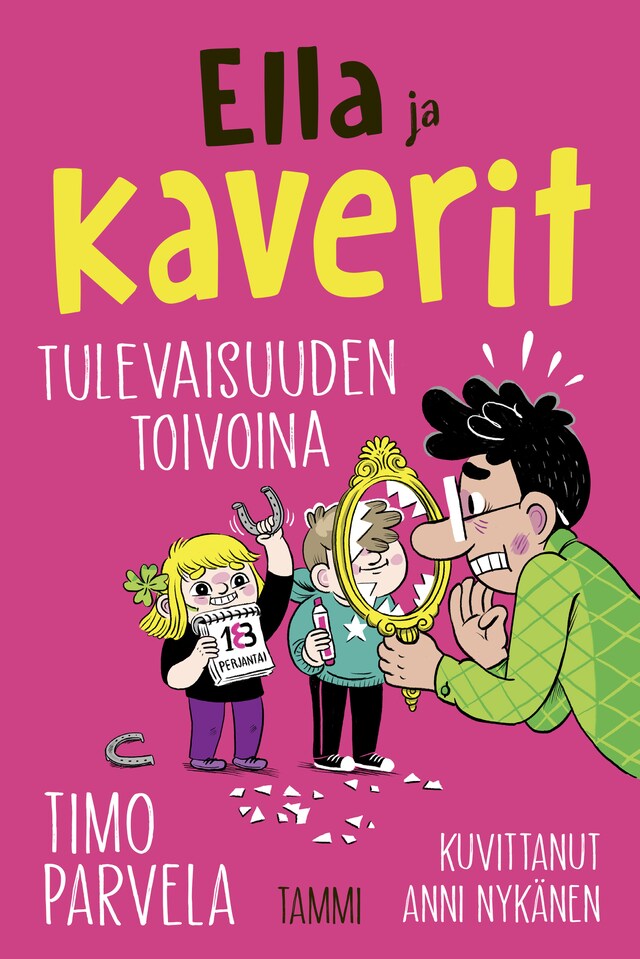 Couverture de livre pour Ella ja kaverit tulevaisuuden toivoina (e-äänikirja)