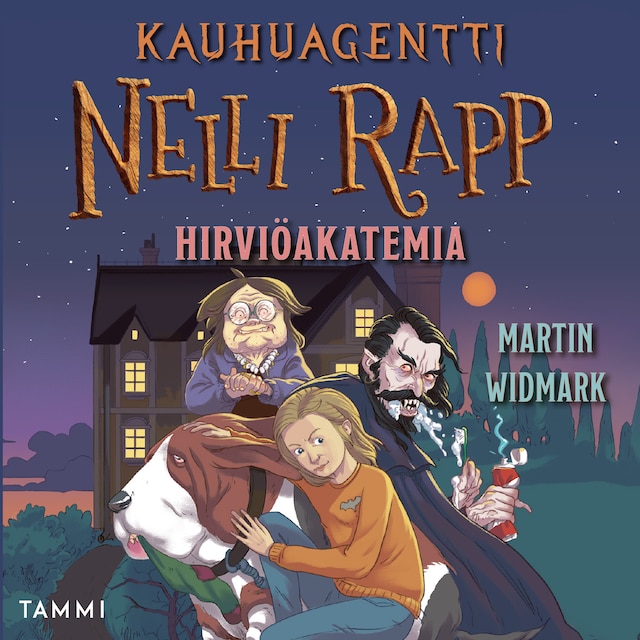 Book cover for Kauhuagentti Nelli Rapp. Hirviöakatemia