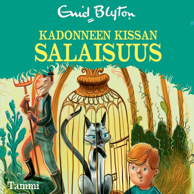 Book cover for Kadonneen kissan salaisuus