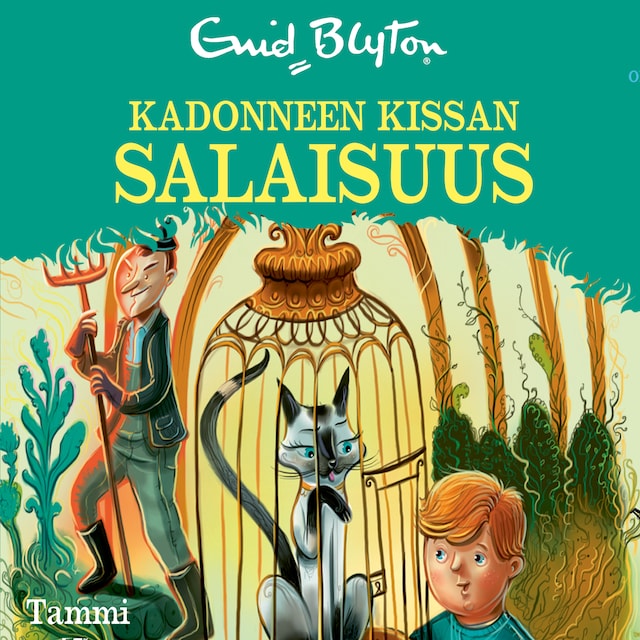 Buchcover für Kadonneen kissan salaisuus