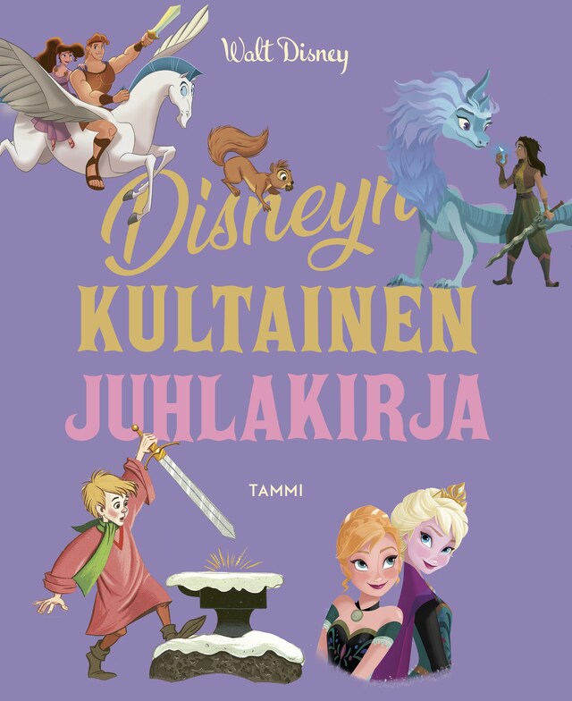 Kirjankansi teokselle Disneyn kultainen juhlakirja (e-äänikirja)