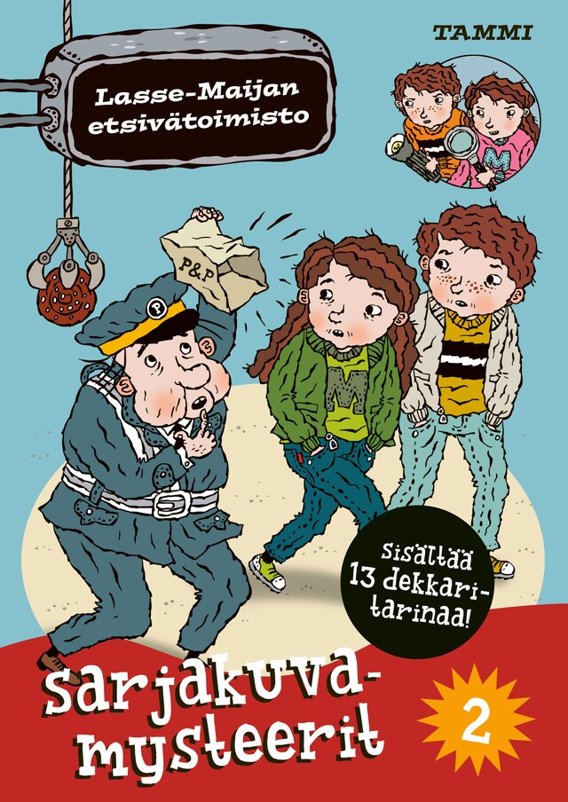 Buchcover für Sarjakuvamysteerit 2. Lasse-Maijan etsivätoimisto