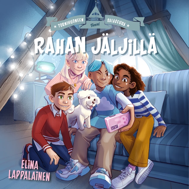 Book cover for Tornihuoneen salaseura. Rahan jäljillä