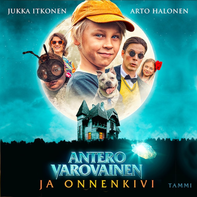 Copertina del libro per Antero Varovainen ja Onnenkivi