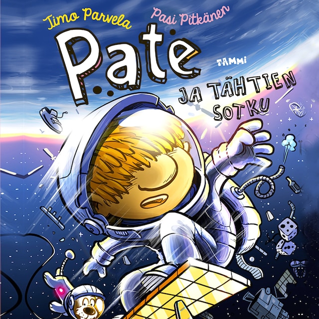 Book cover for Pate ja tähtien sotku
