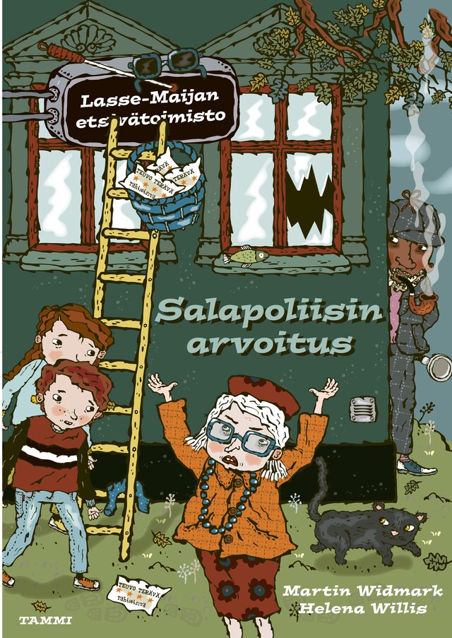 Bogomslag for Salapoliisin arvoitus. Lasse-Maijan etsivätoimisto (e-äänikirja)