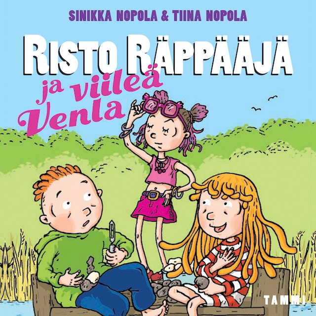 Book cover for Risto Räppääjä ja viileä Venla