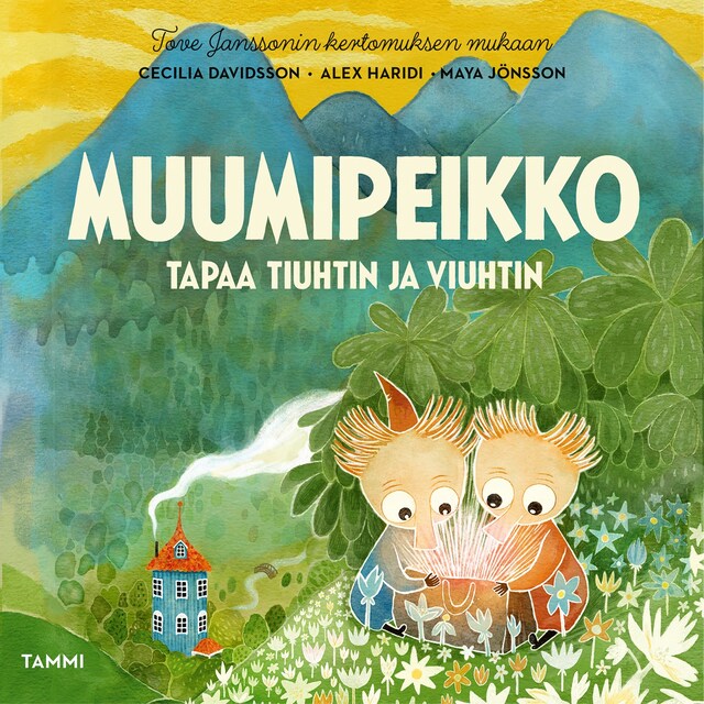 Portada de libro para Muumipeikko tapaa Tiuhtin ja Viuhtin