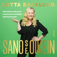 Sano se oikein