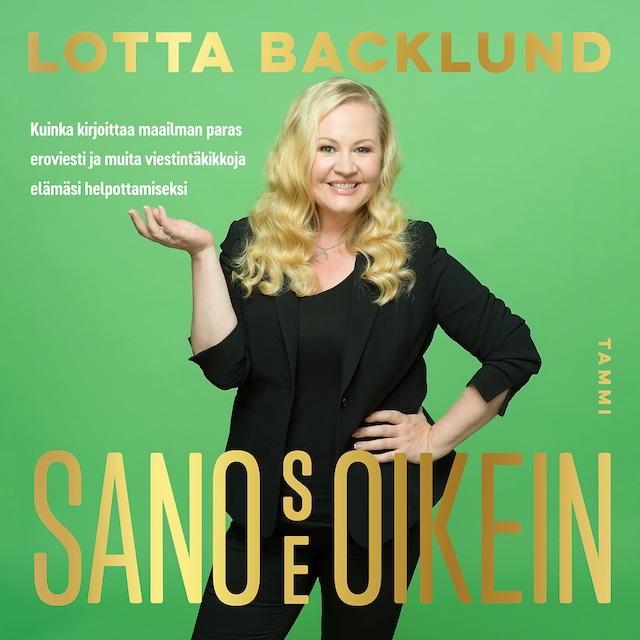 Buchcover für Sano se oikein