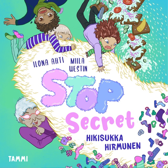 Book cover for Stop Secret. Hikisukka Hirmunen