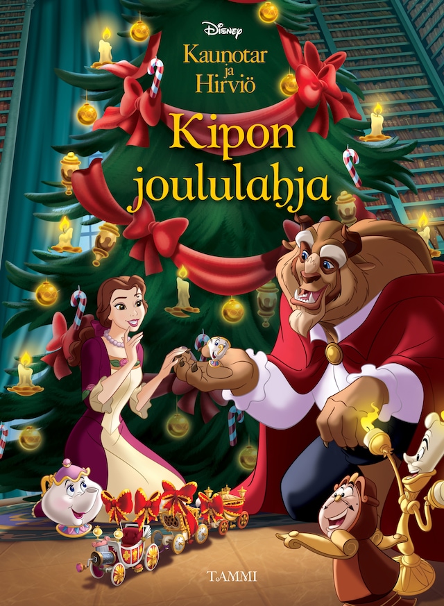 Kirjankansi teokselle Disney. Kaunotar ja Hirviö. Kipon joululahja (e-äänikirja)