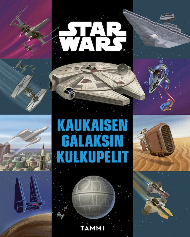 Kirjankansi teokselle Star Wars. Kaukaisen galaksin kulkupelit (e-äänikirja)