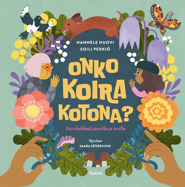 Book cover for Onko koira kotona?