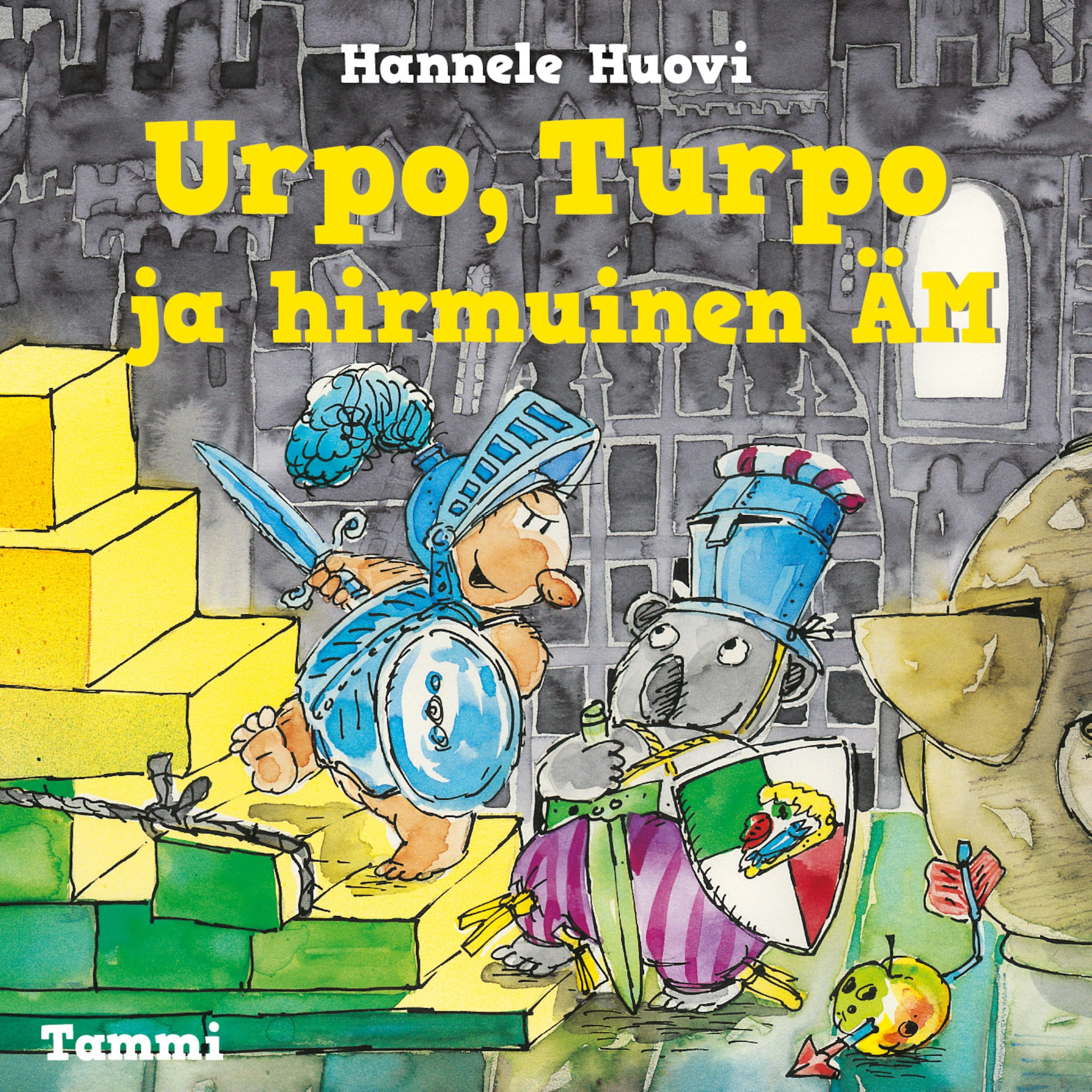 Äänikirjan Urpo, Turpo ja hirmuinen ÄM kansikuva