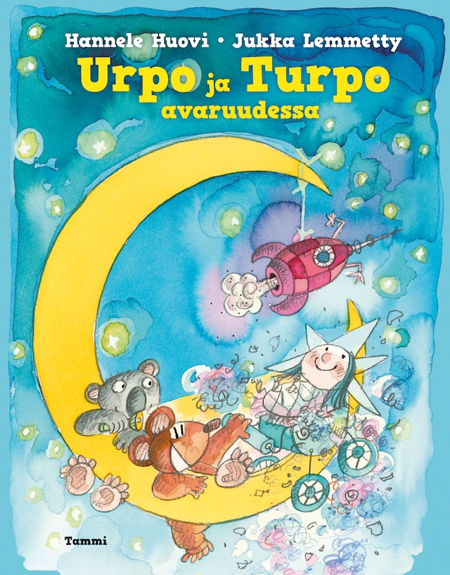 Couverture de livre pour Urpo ja Turpo avaruudessa (e-äänikirja)