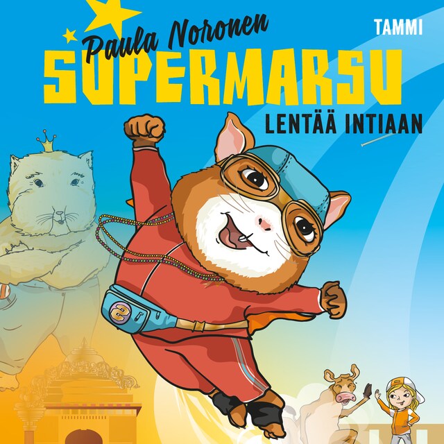 Book cover for Supermarsu lentää Intiaan