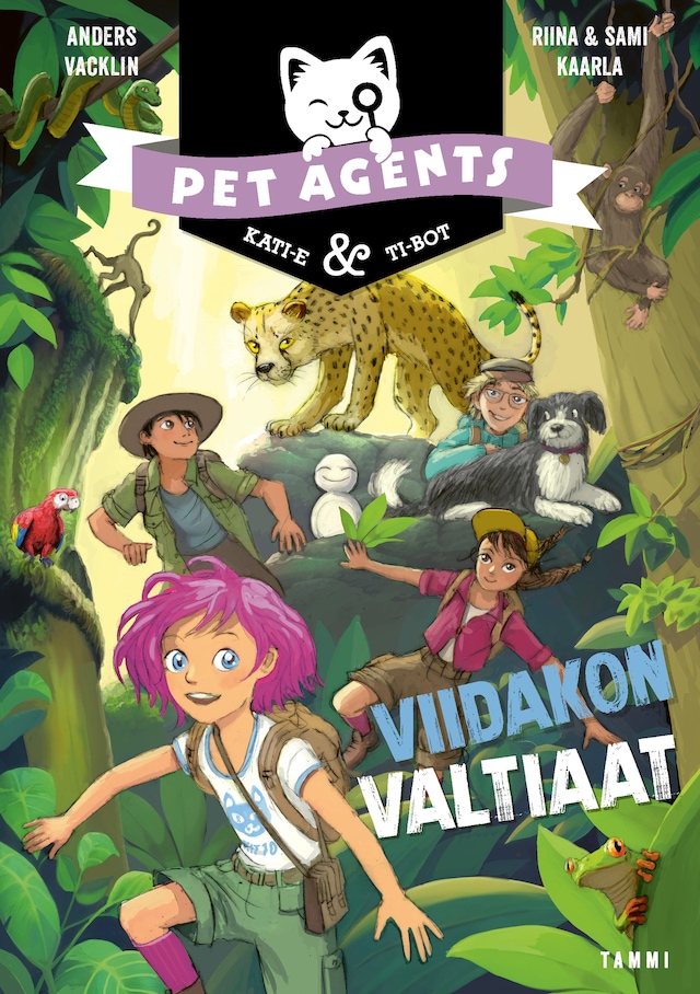 Book cover for Viidakon valtiaat. Pet Agents 9 (e-äänikirja)