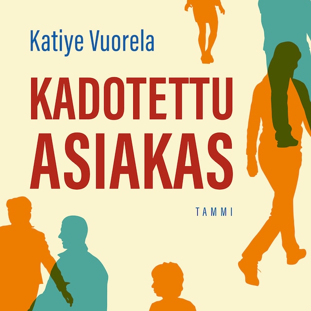 Buchcover für Kadotettu asiakas