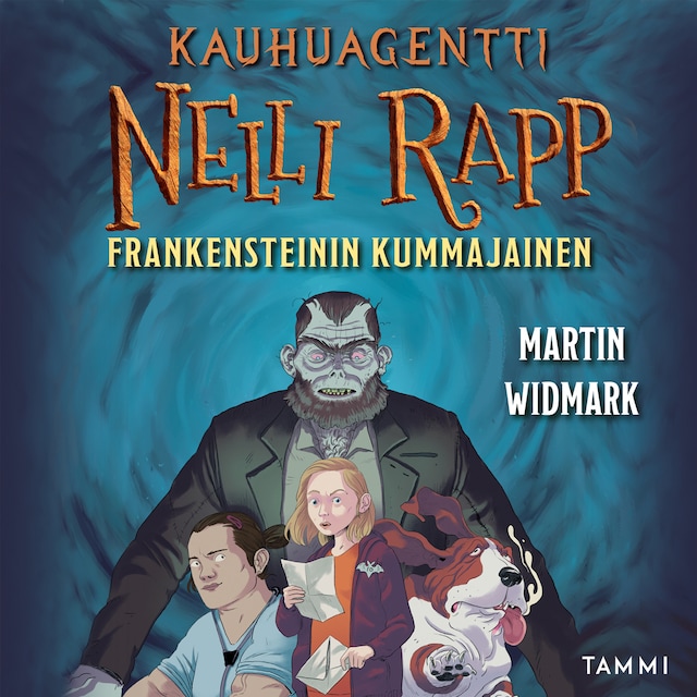 Buchcover für Kauhuagentti Nelli Rapp. Frankensteinin kummajainen