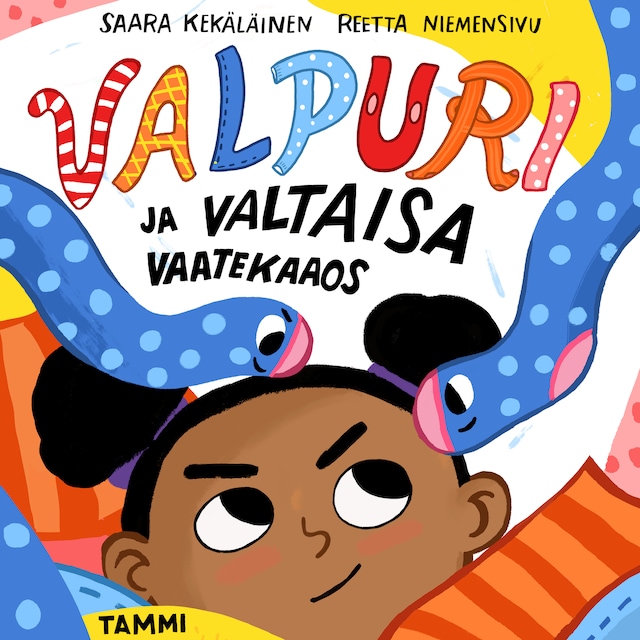 Book cover for Valpuri ja valtaisa vaatekaaos