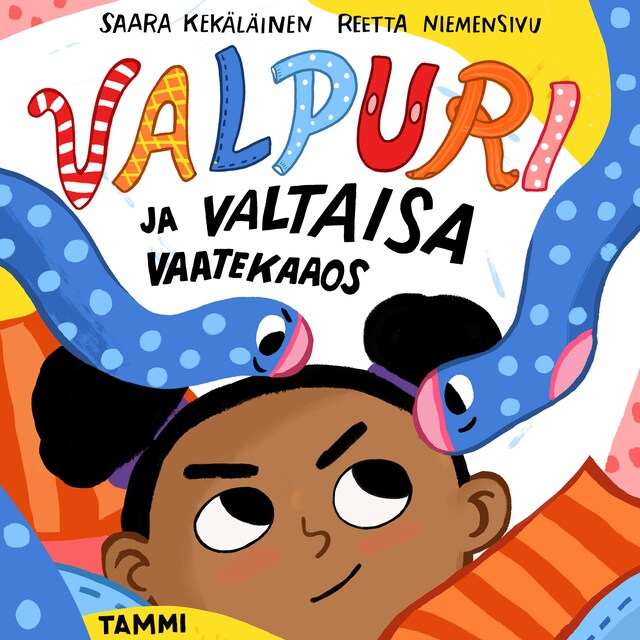 Copertina del libro per Valpuri ja valtaisa vaatekaaos