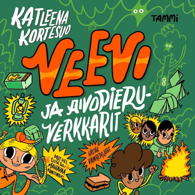 Book cover for Veevi ja aivopieruverkkarit