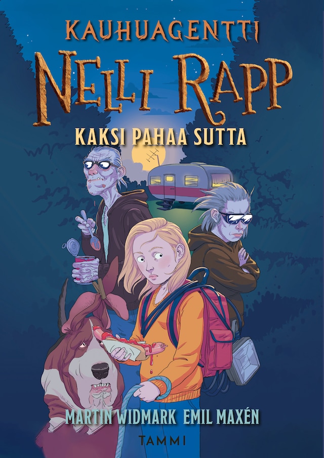 Copertina del libro per Kauhuagentti Nelli Rapp. Kaksi pahaa sutta (e-äänikirja)