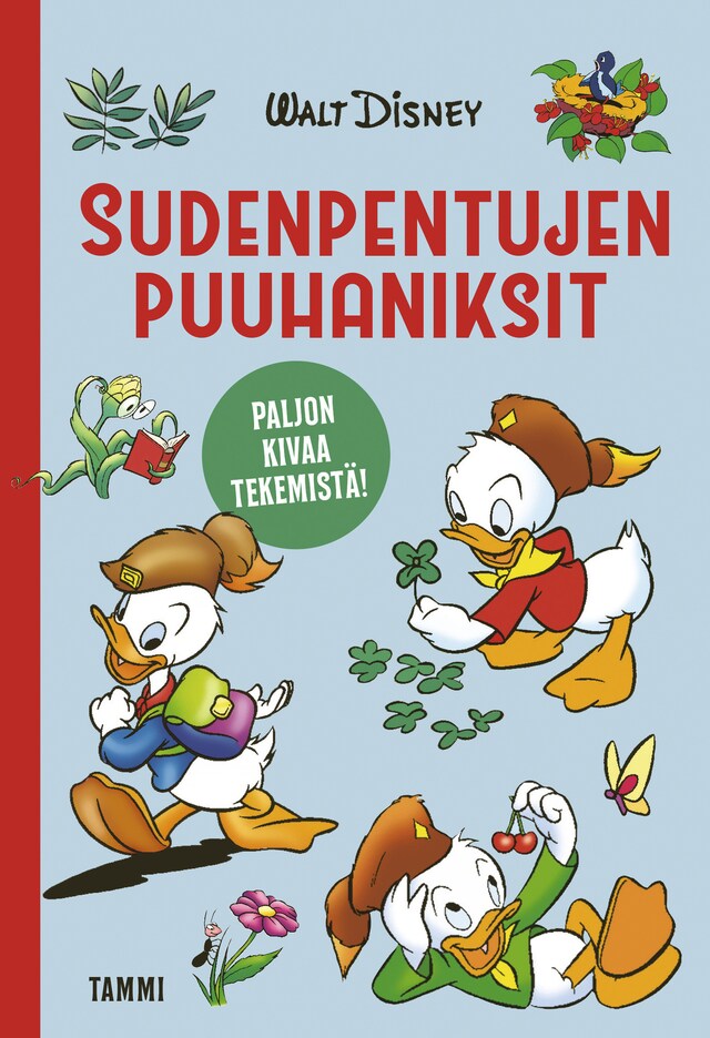 Kirjankansi teokselle Sudenpentujen puuhaniksit