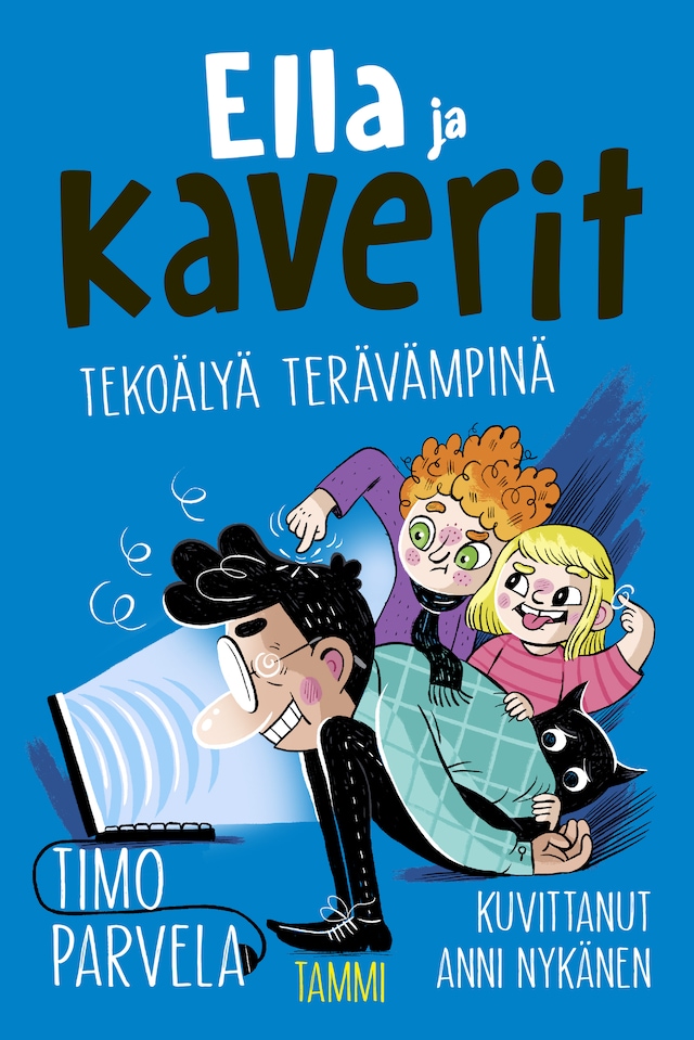 Book cover for Ella ja kaverit tekoälyä terävämpinä (e-äänikirja)