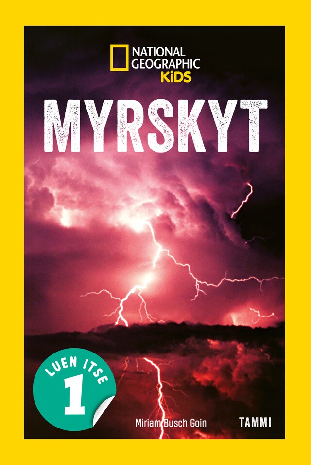 Kirjankansi teokselle National Geographic. Myrskyt (e-äänikirja)