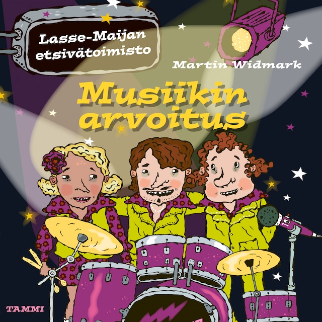 Book cover for Musiikin arvoitus. Lasse-Maijan etsivätoimisto