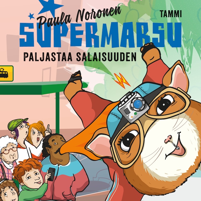 Book cover for Supermarsu paljastaa salaisuuden