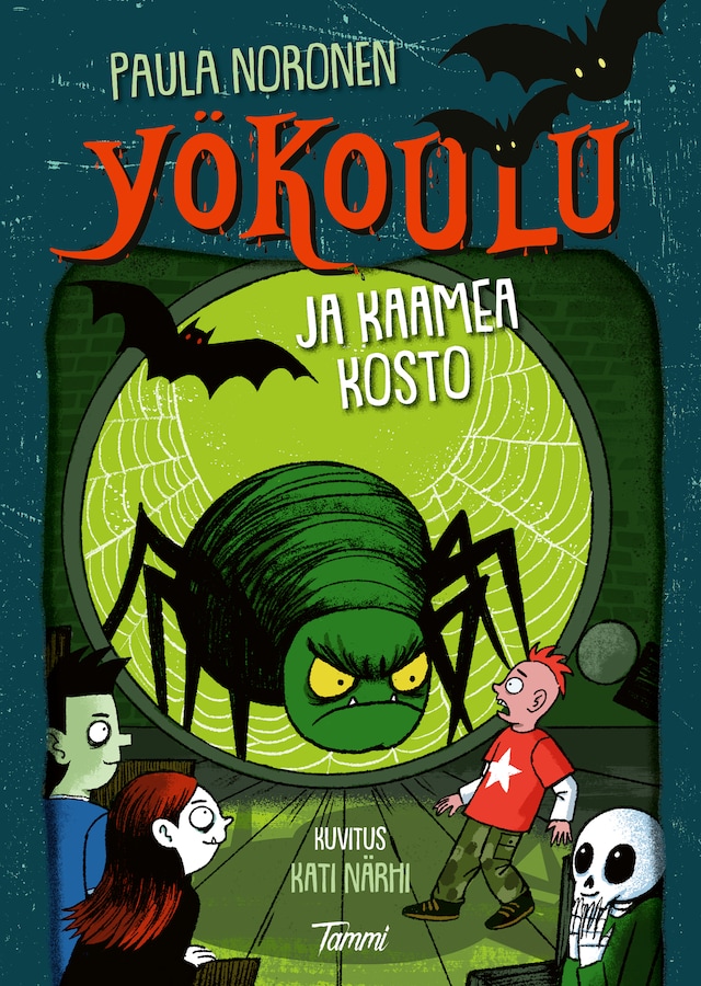 Copertina del libro per Yökoulu ja kaamea kosto (e-äänikirja)