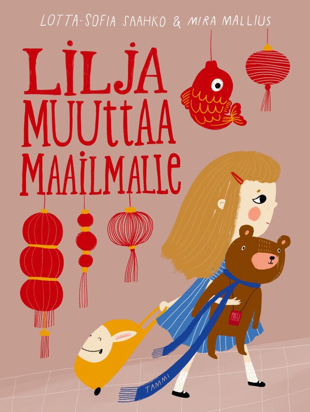 Buchcover für Lilja muuttaa maailmalle (e-äänikirja)