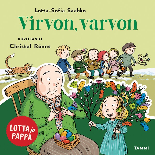 Boekomslag van Lotta ja pappa. Virvon, varvon