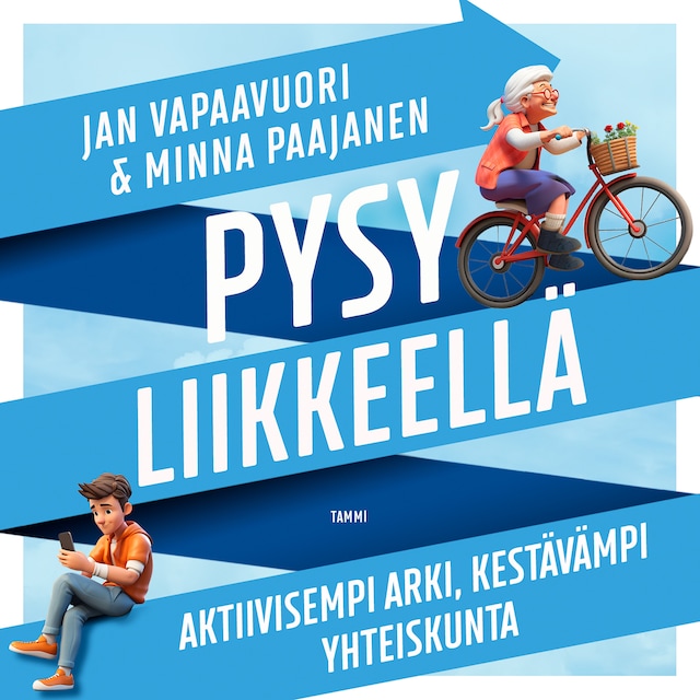 Buchcover für Pysy liikkeellä