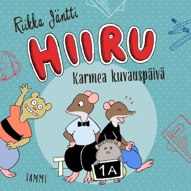 Book cover for Hiiru. Karmea kuvauspäivä